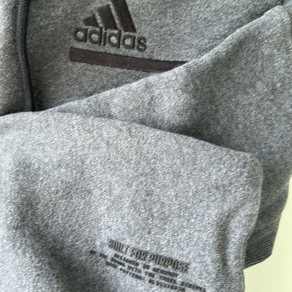 Adidas hoodie. Men’s small. Color is gray. - Picture 3 of 5
